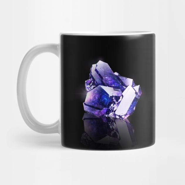 Blue Purple Fluorite by cluseller